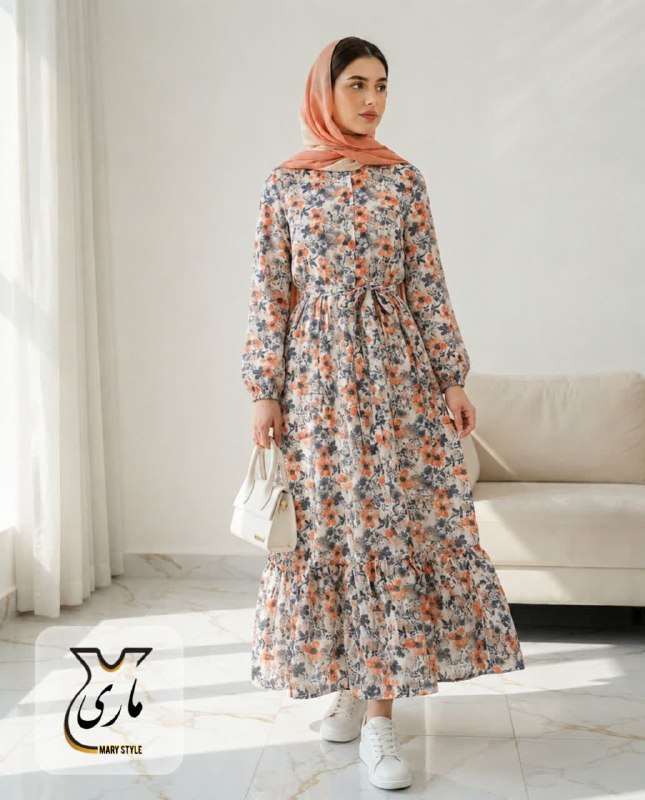 پیراهن ساحلی نسترن